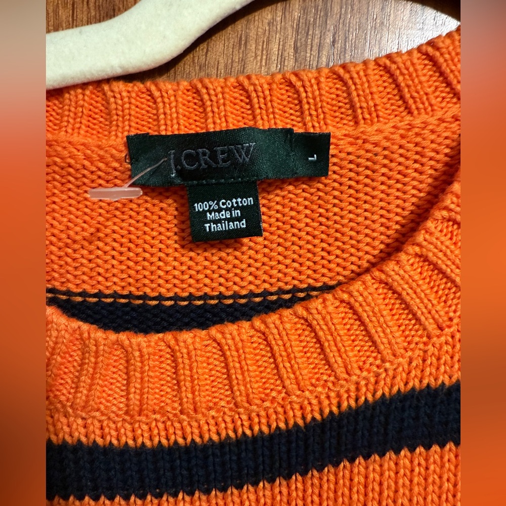 COPY - Jcrew sweater Large striped